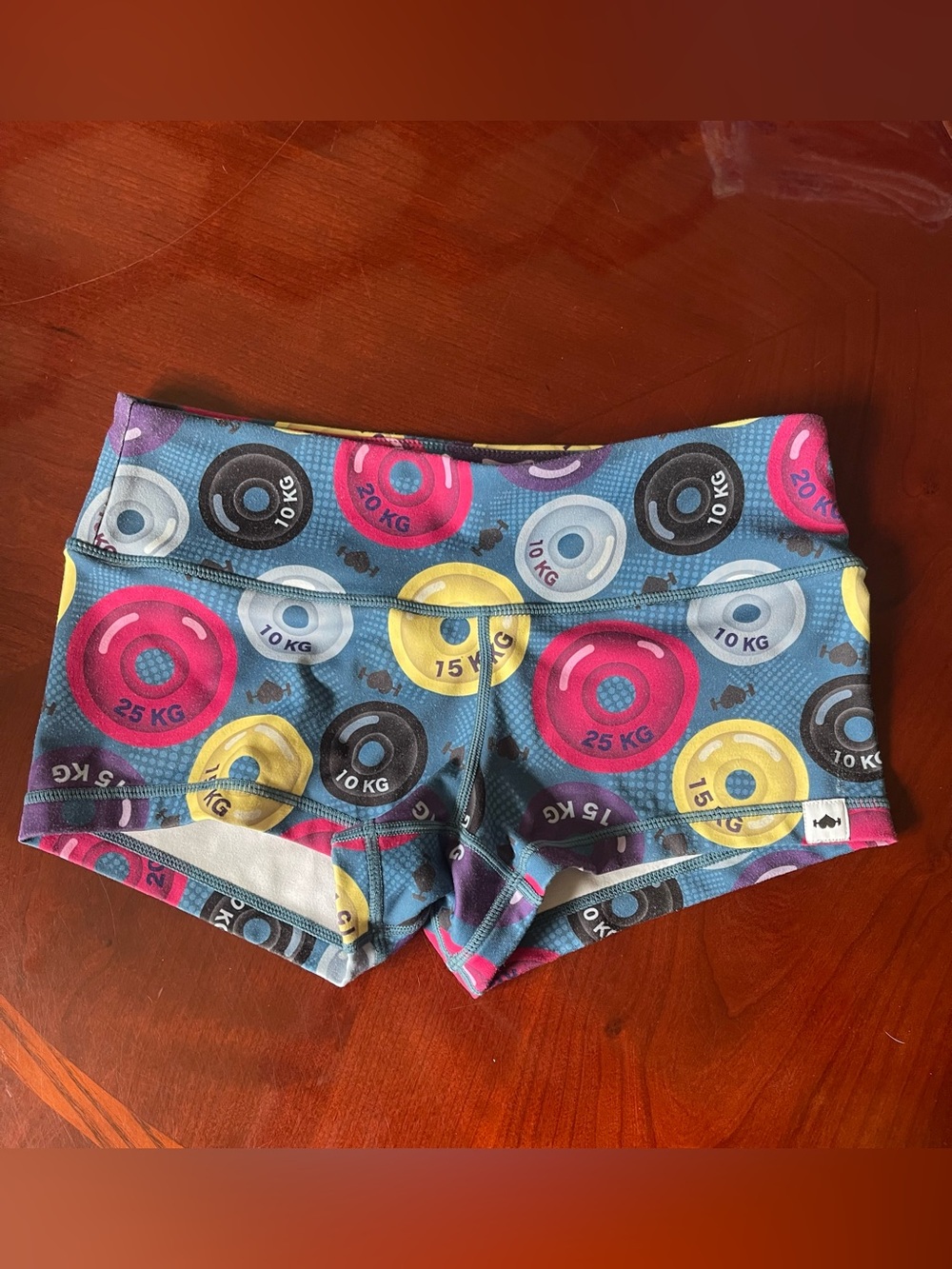 Weight Plate Print Shorts